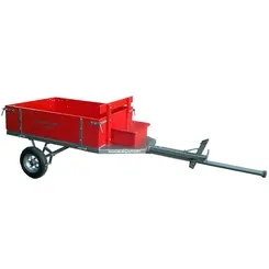 Carretinha para Motocultivador a Gasolina Carga Máxima 250 kg 1300 R8 MaquinaFort