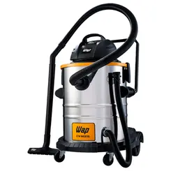 Aspirador de Água e Pó 1600W 50L GTW Inox Wap 220V