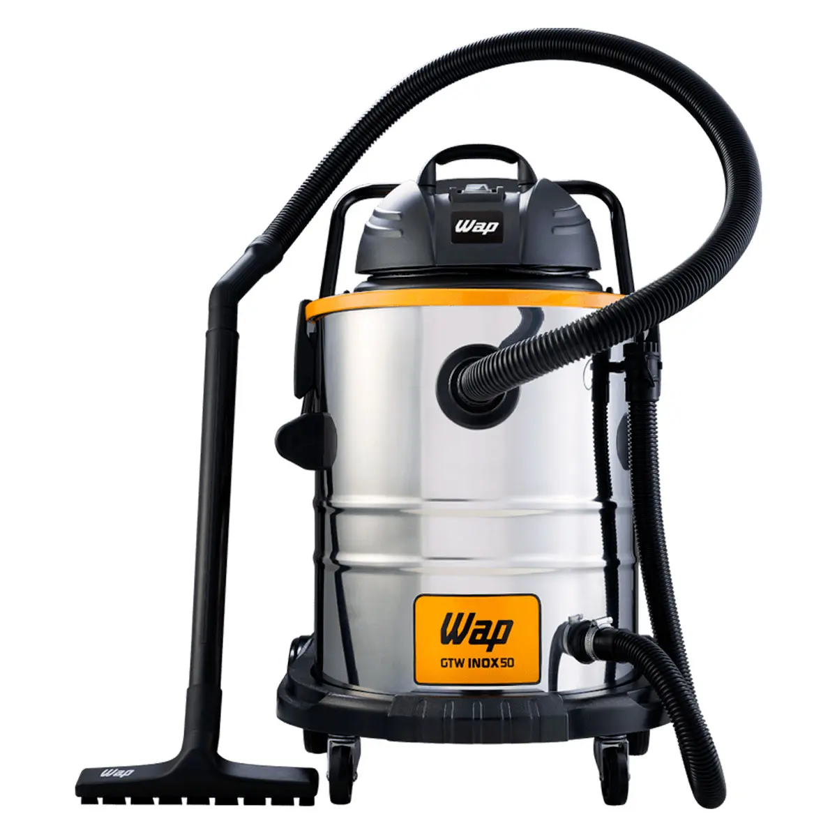 Aspirador de Água e Pó 1600W 50L GTW Inox Wap 220V