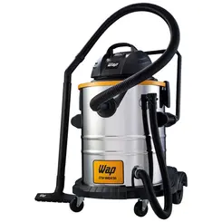 Aspirador de Água e Pó 1600W 50L GTW Inox Wap 127V
